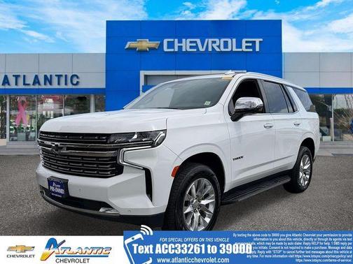 Summit White 2023 Chevrolet Tahoe Premier