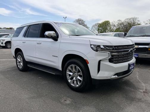Summit White 2023 Chevrolet Tahoe Premier
