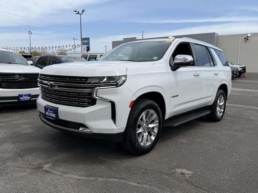 Summit White 2023 Chevrolet Tahoe Premier