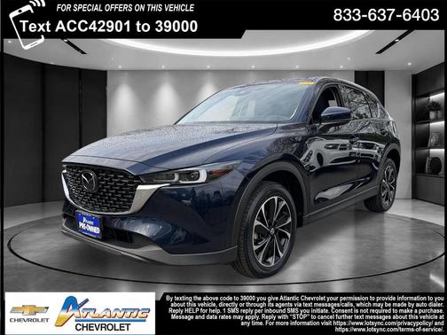Deep Crystal Blue Mica 2023 Mazda CX-5 2.5 S Premium