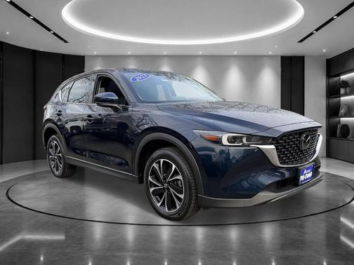 Deep Crystal Blue Mica 2023 Mazda CX-5 2.5 S Premium