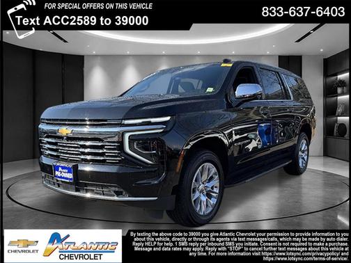 Black 2025 Chevrolet Suburban Premier