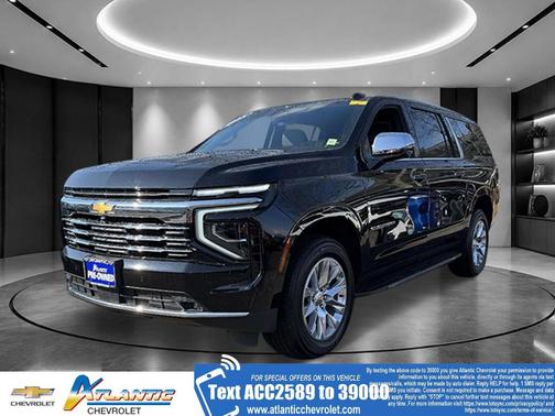 Black 2025 Chevrolet Suburban Premier
