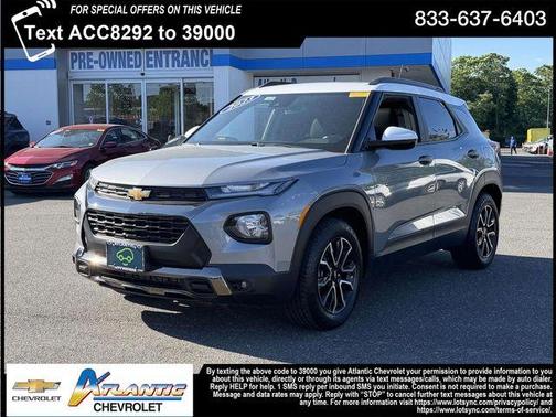 Sterling Gray Metallic 2023 Chevrolet Trailblazer ACTIV