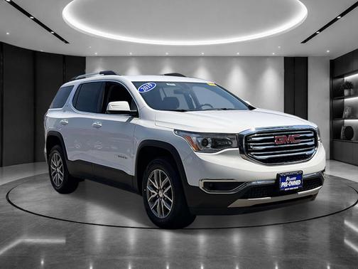 Summit White 2019 GMC Acadia SLE-2
