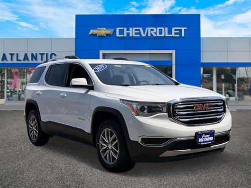 Summit White 2019 GMC Acadia SLE-2