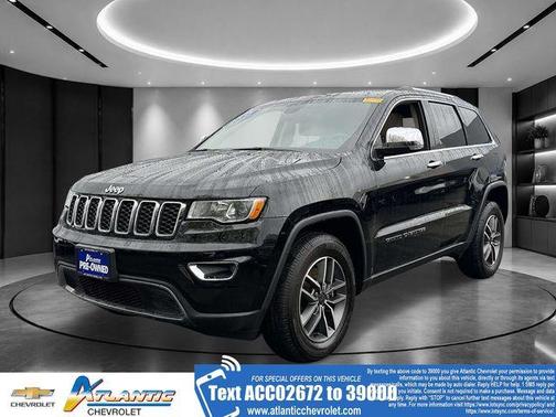 Diamond Black 2021 Jeep Grand Cherokee Limited