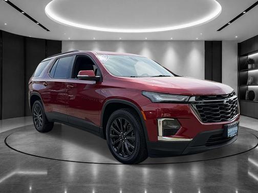 Radiant Red 2023 Chevrolet Traverse RS