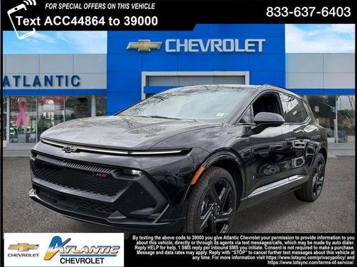 Black 2024 Chevrolet Equinox EV RS