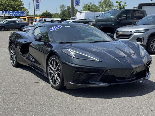 Carbon Flash Metallic 2024 Chevrolet Corvette Stingray w/2LT