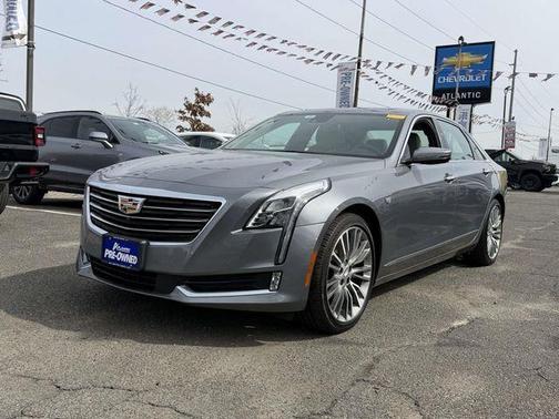 Satin Steel Metallic 2018 Cadillac CT6 3.6L Premium Luxury