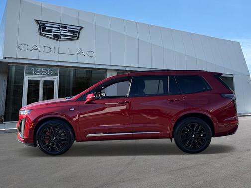 Radiant Red 2023 Cadillac XT6 Sport AWD