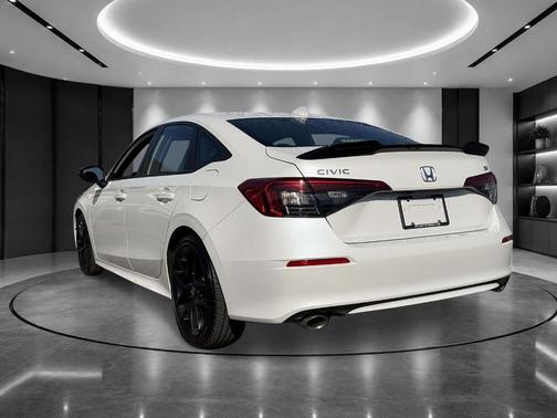 White 2023 Honda Civic Si Base