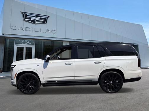 Crystal White 2025 Cadillac Escalade Sport Platinum