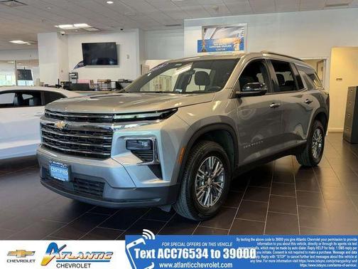 Sterling Gray Metallic 2026 Chevrolet Traverse LT