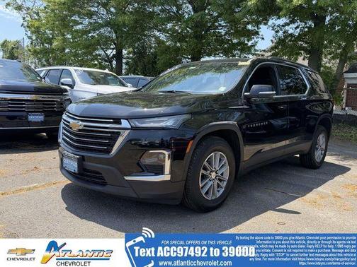 Black Metallic 2023 Chevrolet Traverse LT Cloth