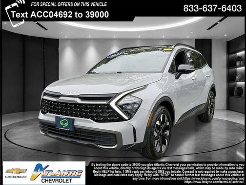 Gray 2023 Kia Sportage X-Line
