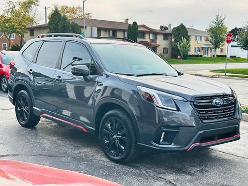 Gray 2022 Subaru Forester Sport