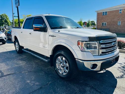 White 2014 Ford F-150 Lariat
