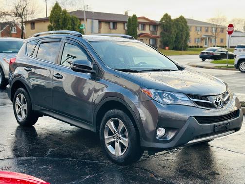 Gray 2015 Toyota RAV4 XLE