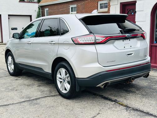 Silver 2015 Ford Edge SEL