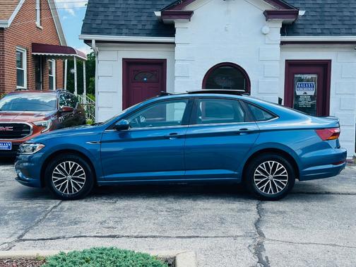 Blue 2019 Volkswagen Jetta 1.4T SEL