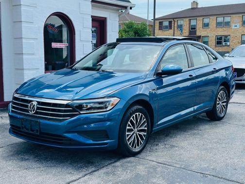 Blue 2019 Volkswagen Jetta 1.4T SEL
