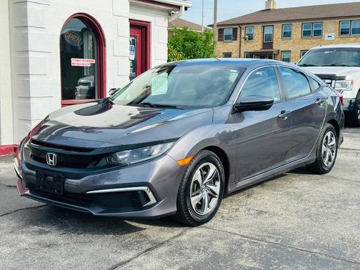 Gray 2019 Honda Civic LX