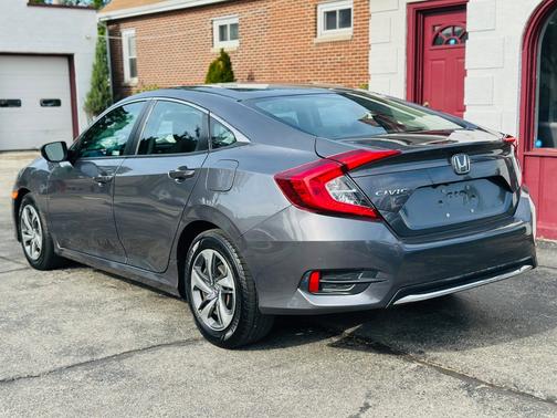 Gray 2019 Honda Civic LX