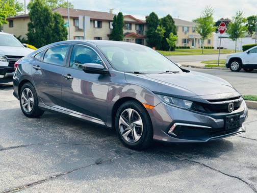 Gray 2019 Honda Civic LX