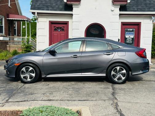 Gray 2019 Honda Civic LX