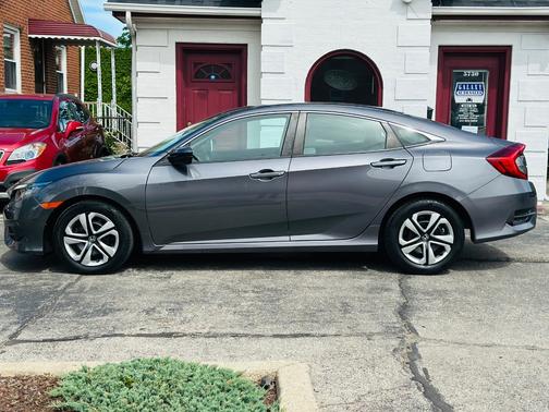Gray 2016 Honda Civic LX