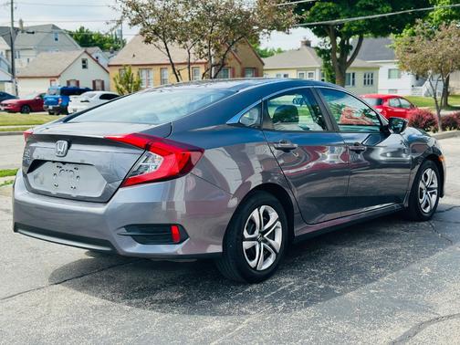 Gray 2016 Honda Civic LX
