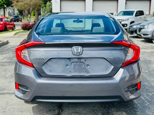 Gray 2016 Honda Civic LX