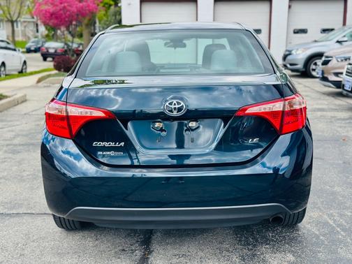 Blue 2017 Toyota Corolla LE