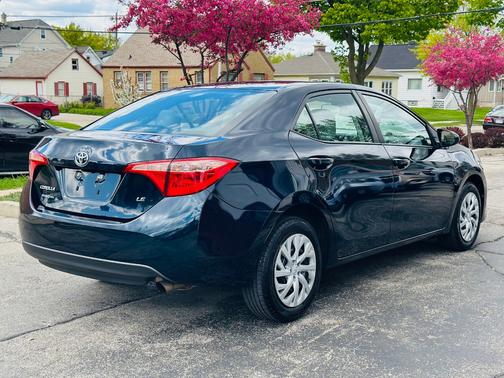 Blue 2017 Toyota Corolla LE