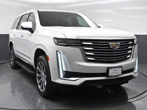 Crystal White Tricoat 2023 Cadillac Escalade Premium Luxury Platinum