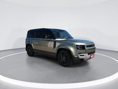 Pangea Green Metallic 2023 Land Rover Defender 110 SE