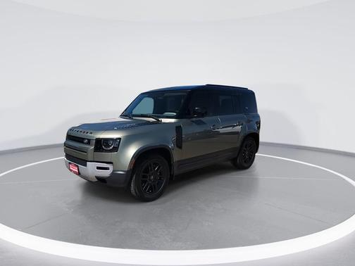 Pangea Green Metallic 2023 Land Rover Defender 110 SE