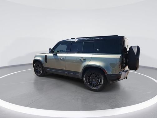 Pangea Green Metallic 2023 Land Rover Defender 110 SE