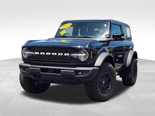 Shadow Black 2021 Ford Bronco Wildtrak