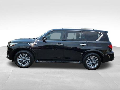 Black Obsidian 2023 INFINITI QX80 Luxe