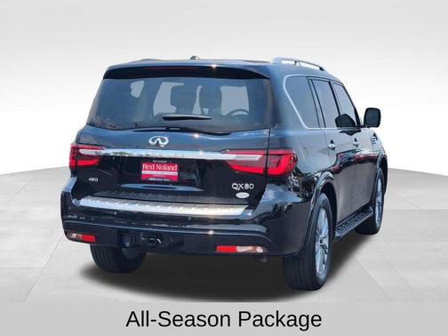 Black Obsidian 2023 INFINITI QX80 Luxe