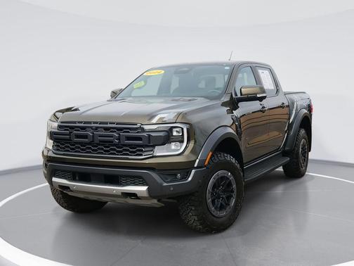 Shelter Green Metallic 2024 Ford Ranger Raptor