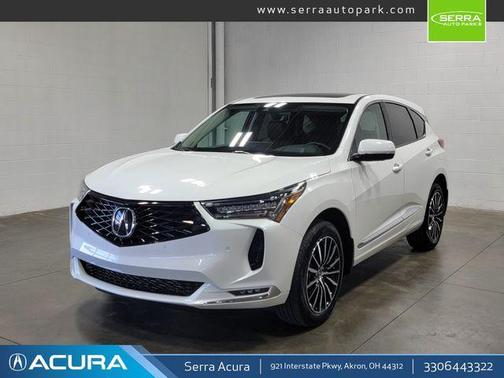 Platinum White Pearl 2025 Acura RDX Advance Package