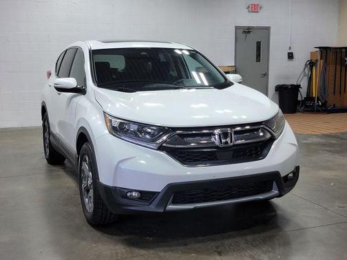 Platinum White Pearl 2019 Honda CR-V EX