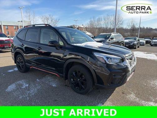 Crystal Black Silica 2019 Subaru Forester Sport