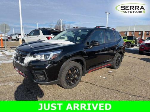Crystal Black Silica 2019 Subaru Forester Sport