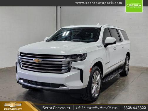 Summit White 2023 Chevrolet Suburban High Country