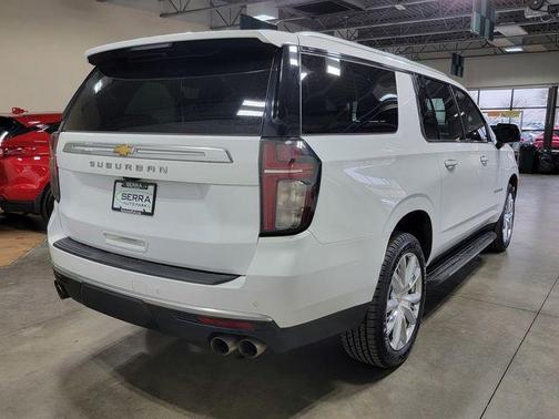 Summit White 2023 Chevrolet Suburban High Country